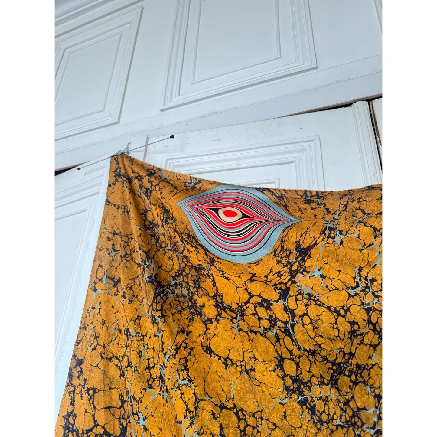 FW2018 – “Marble Eye” Printed Fabric Panel 