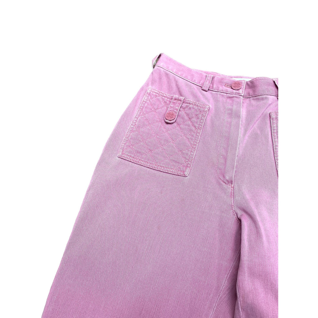 04C Pink Cotton Pants