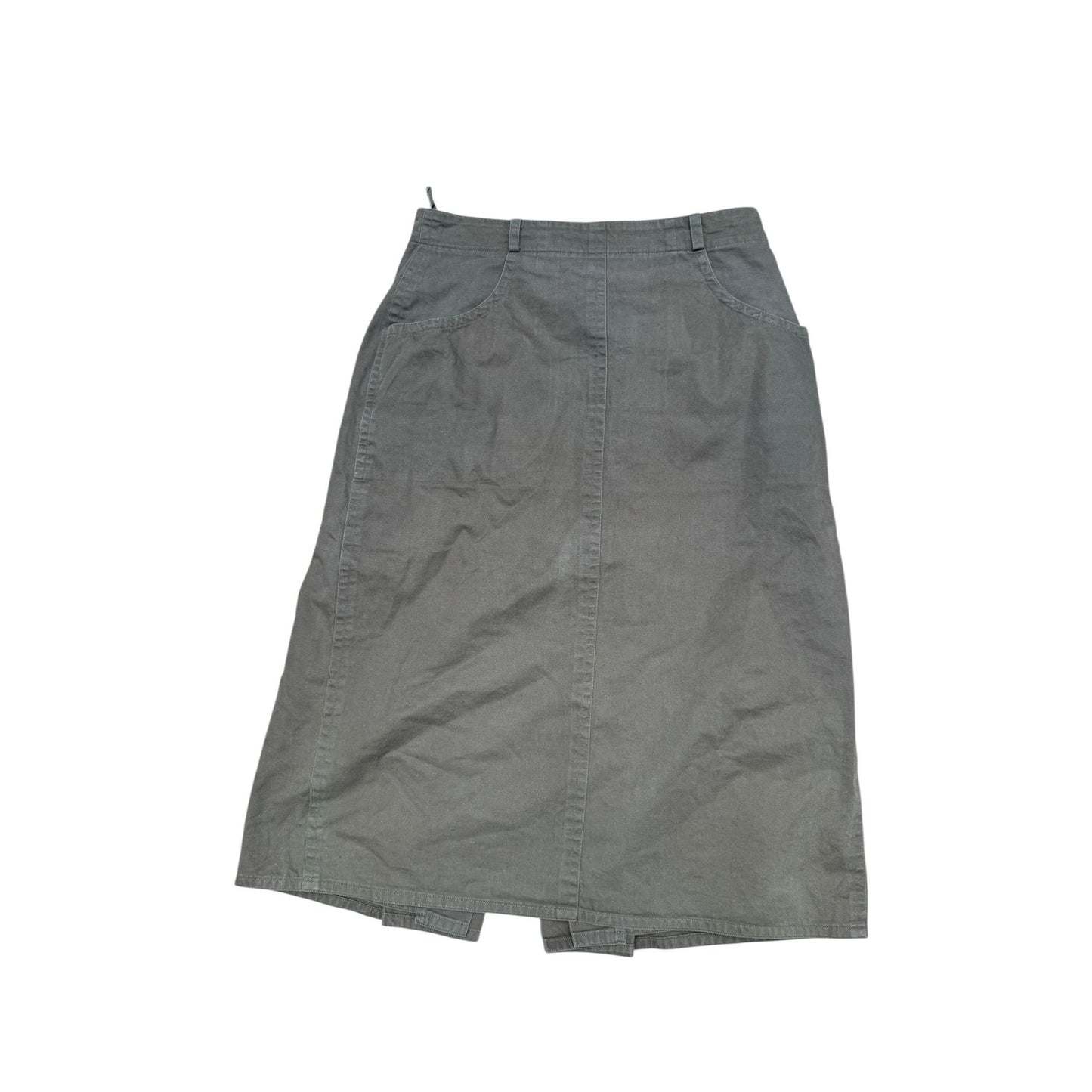Vintage Utility Cotton Skirt