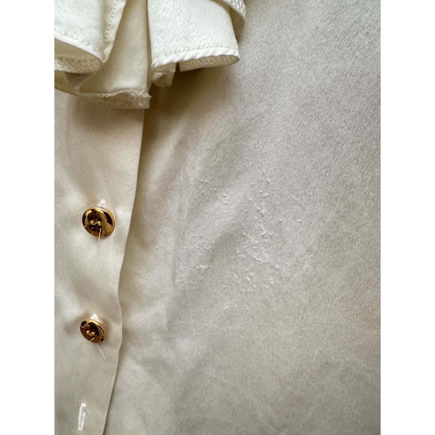Offwhite Silk Shirt  Size M / 38