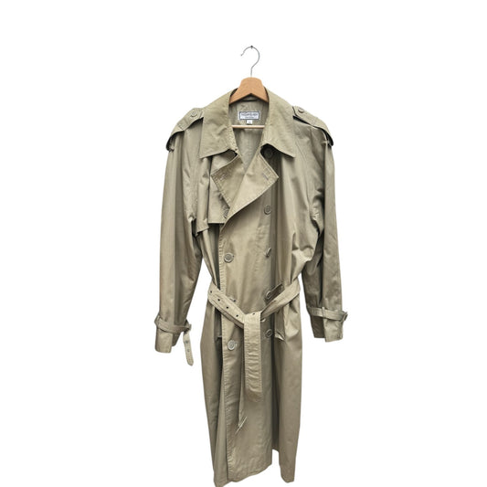 1980s Khaki Belted Trench Coat – Made in France