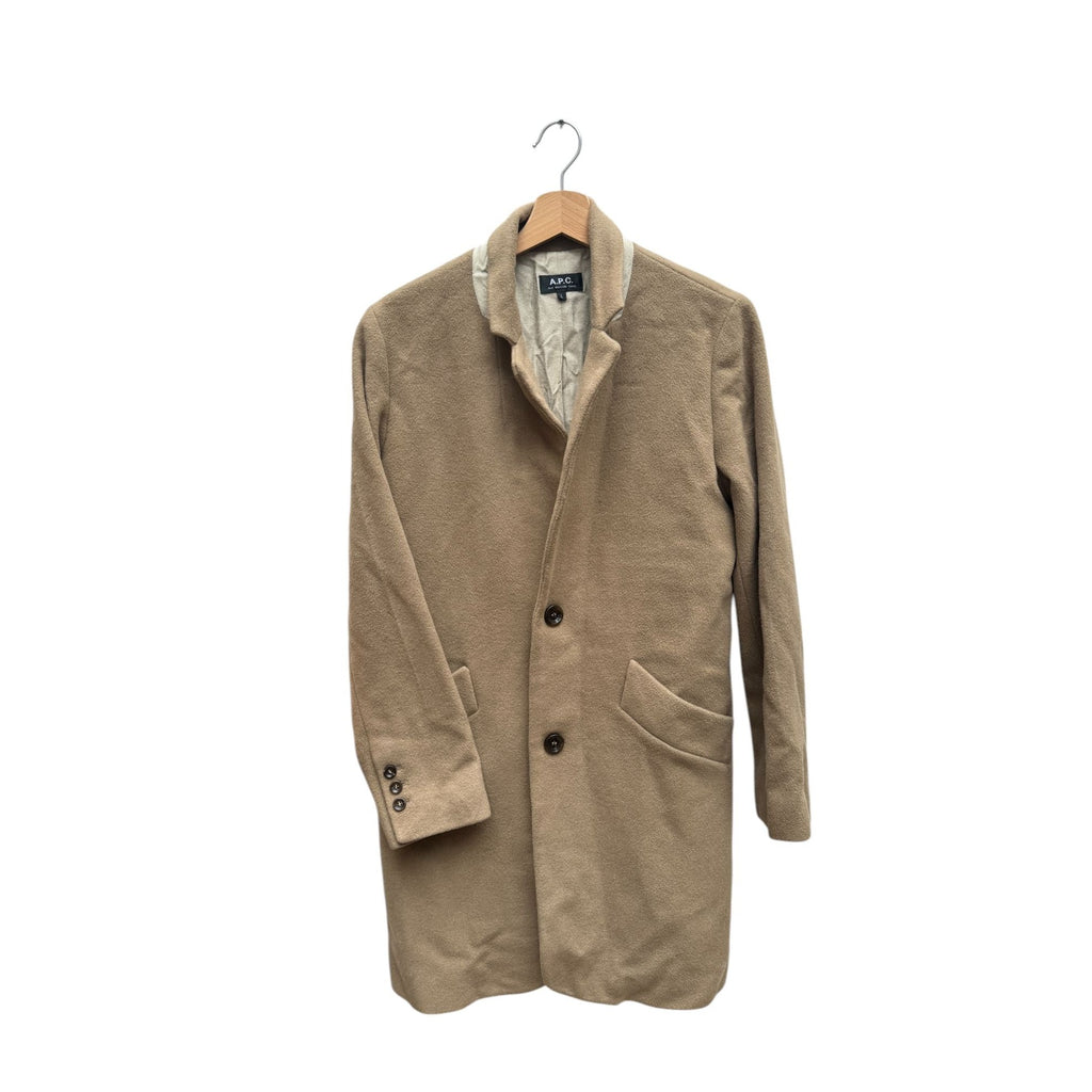 Beige Wool Coat