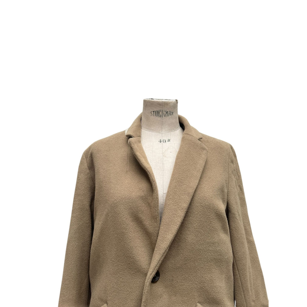 Beige Wool Coat