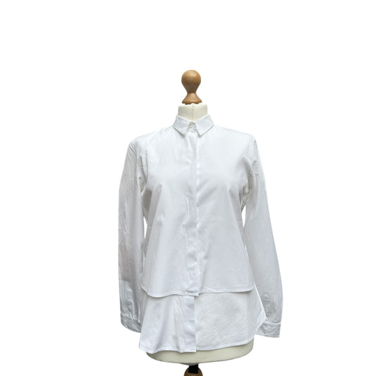Double Layer White Shirt