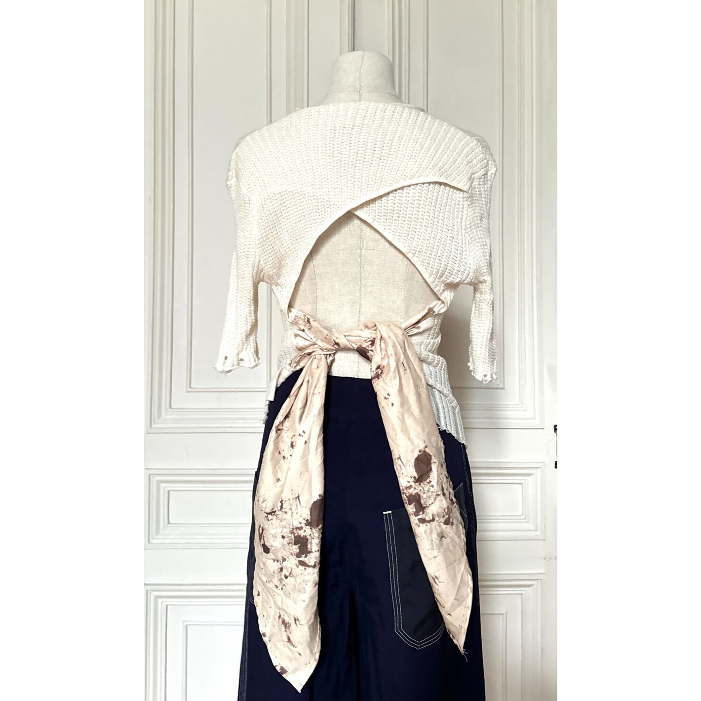 Ivory Knitted Top