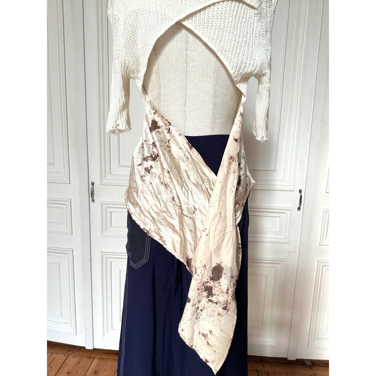 Ivory Knitted Top