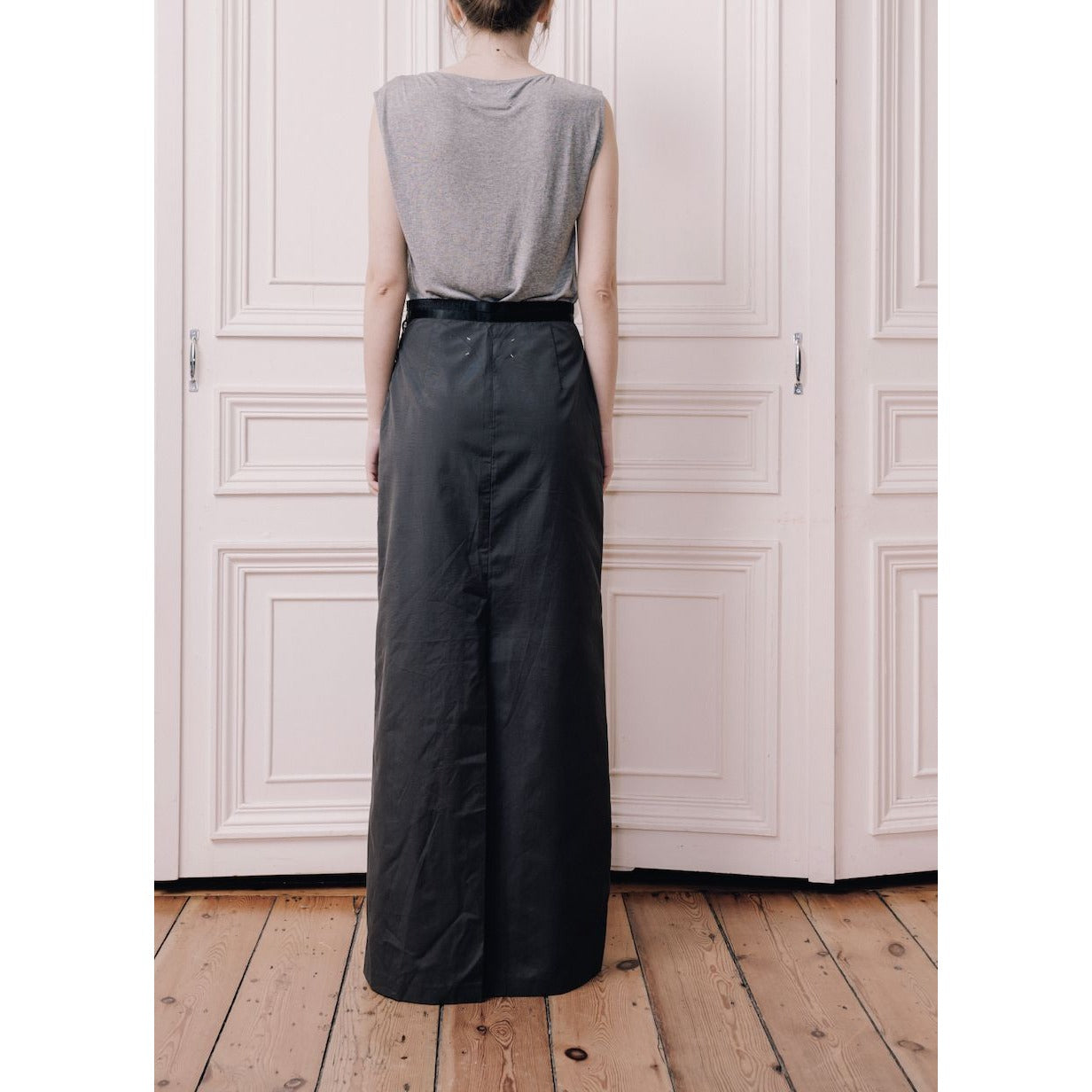 Spring Summer 1999 Grey Maxi Skirt