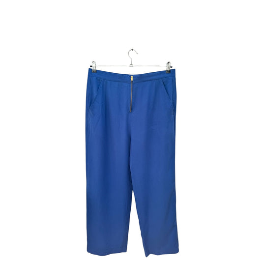 Phoebe Philo Electric Blue Pure Silk Trousers