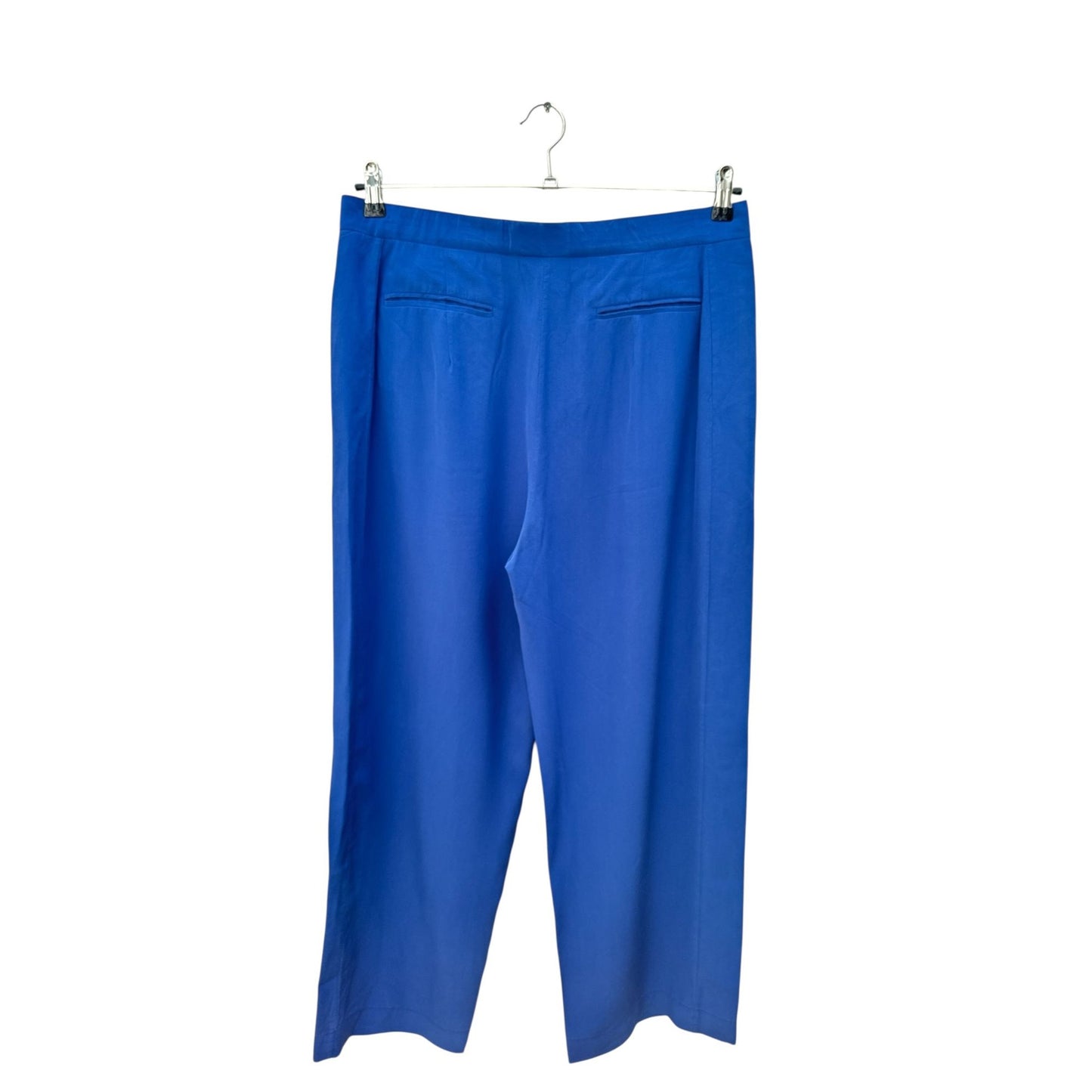 Phoebe Philo Electric Blue Pure Silk Trousers