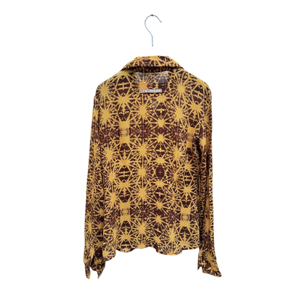 JPG Yellow Brown Printed Shirt