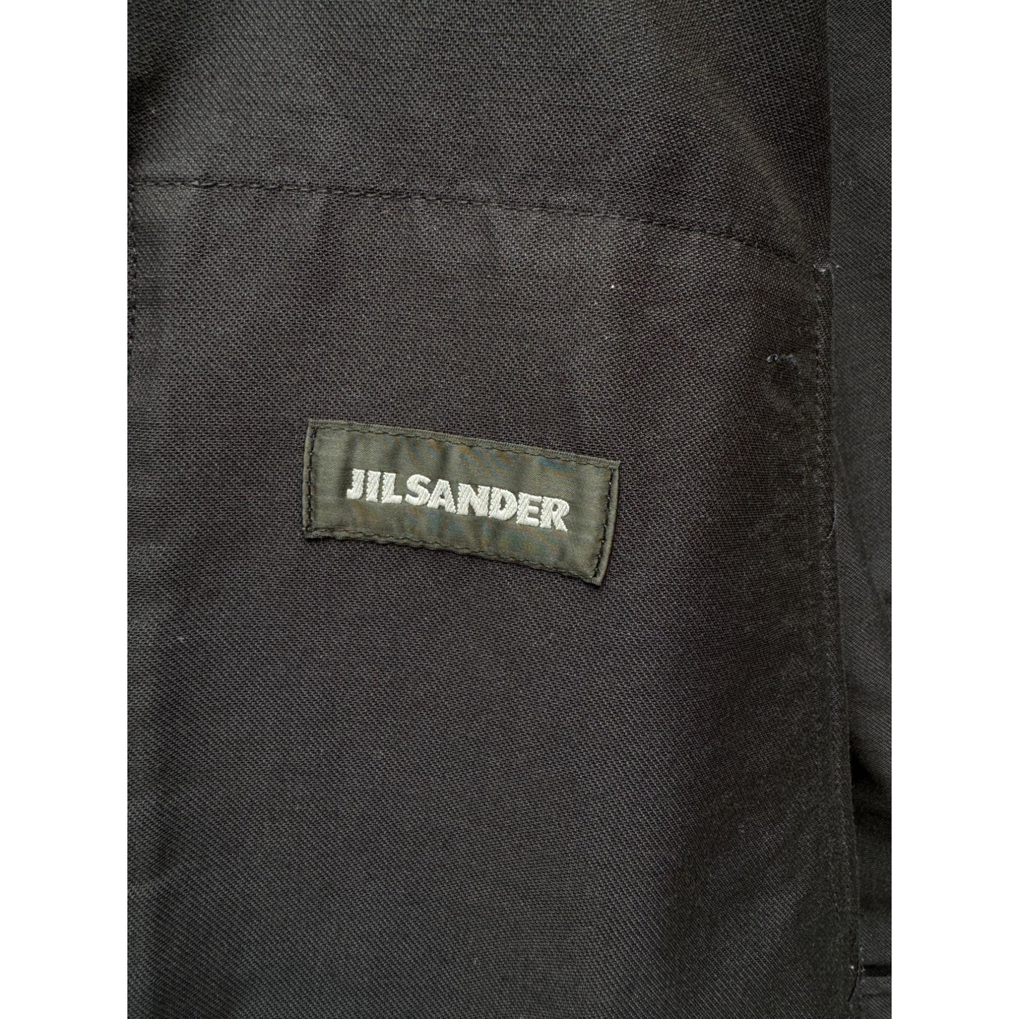 Navy Patchwork Utility Jacket