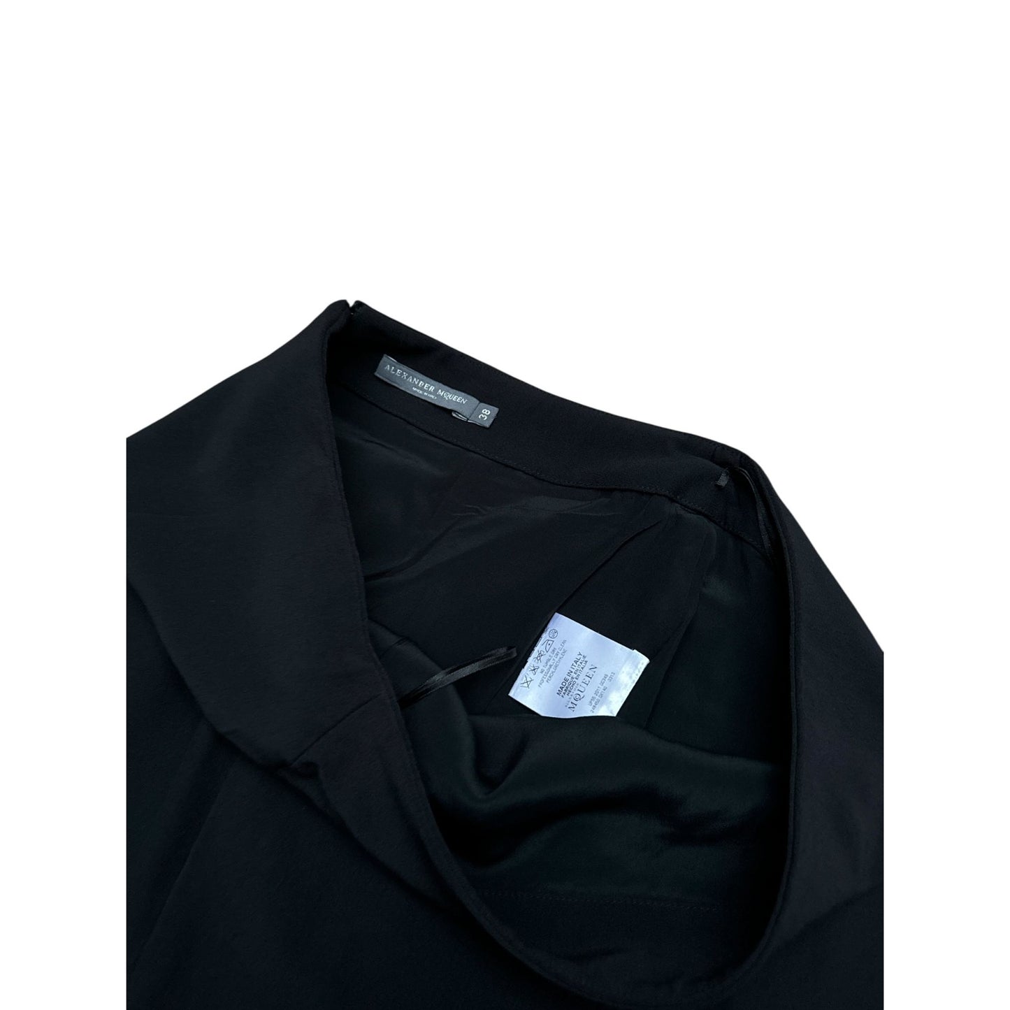 2011 Black Acetate Viscose Skirt