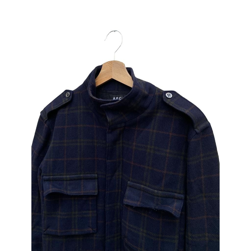 Wool checkered jacket / Overshirt