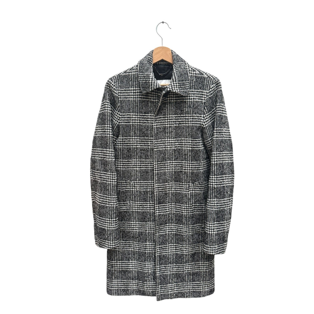 Grey Wool Tweed Coat