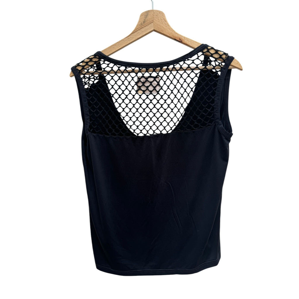 Black Mesh Fusion Tank top Size M