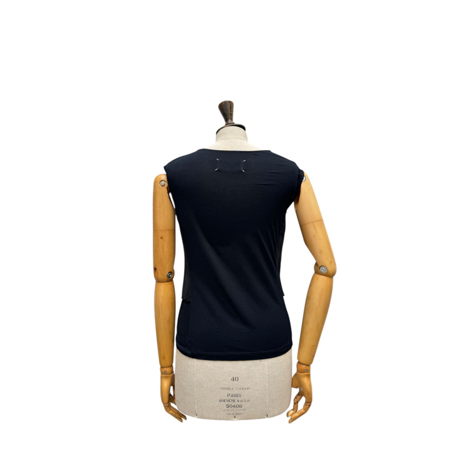 Spring–Summer 2008 Black Trompe-l’œil T-Shirt 