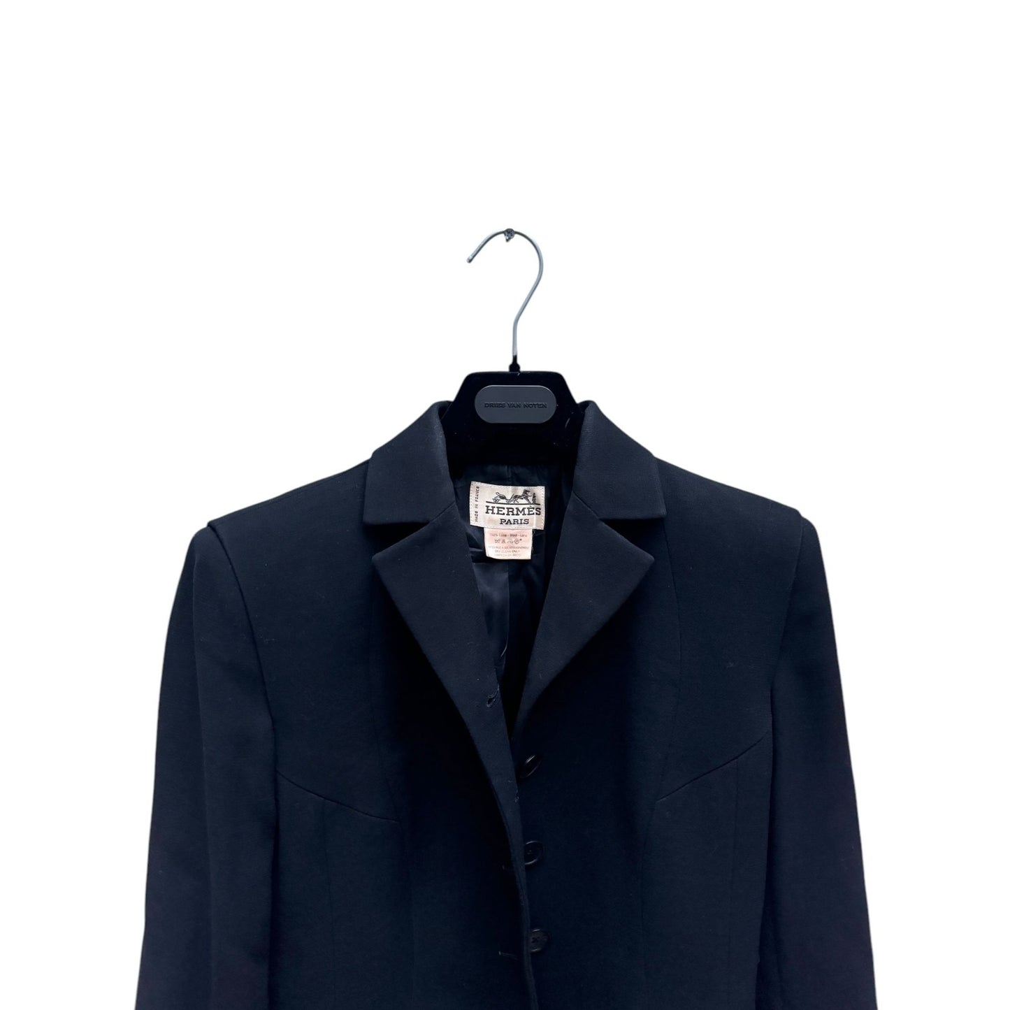 Black Wool Blazer Jacket