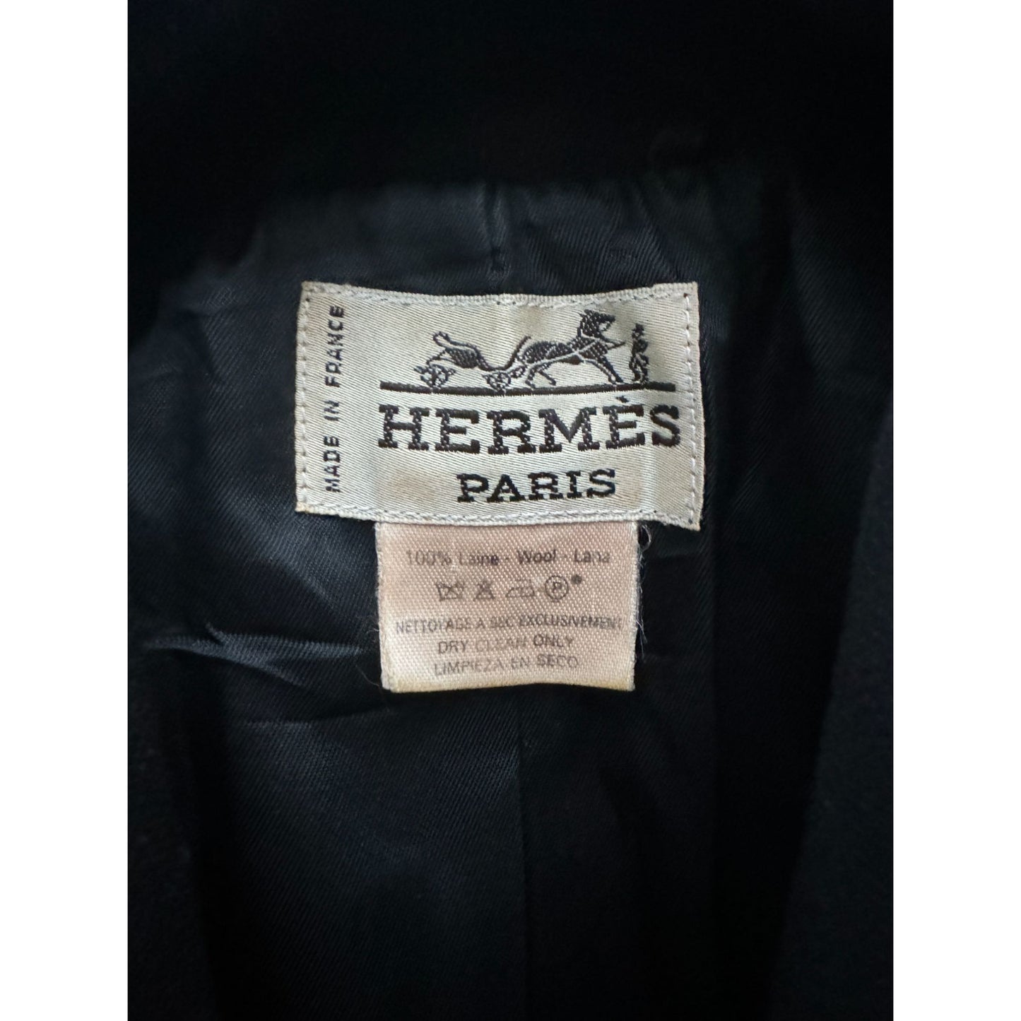 Black Wool Blazer Jacket