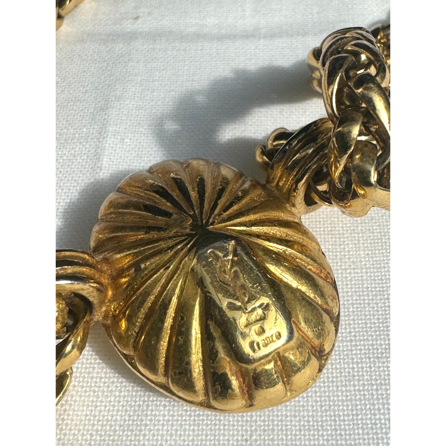 Gold-Tone Crystal Choker Necklace