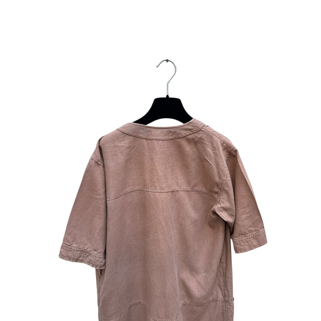 Brown Linen Dress