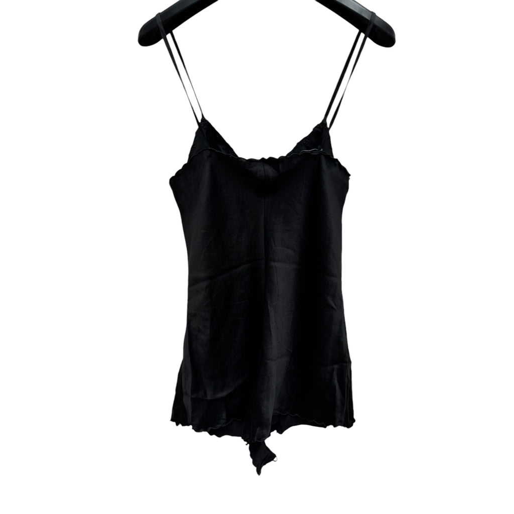 Black Silk Bodysuit