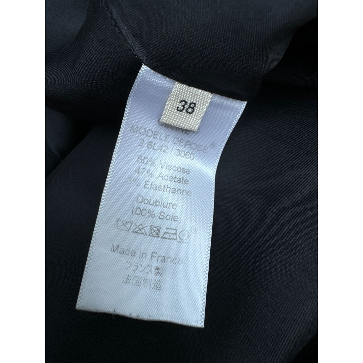 Phoebe Philo Black Open-Back Draped Dress