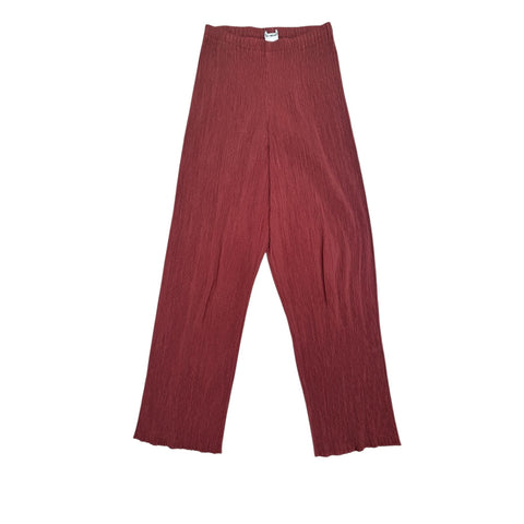 Burgundy Pleats Please Pants