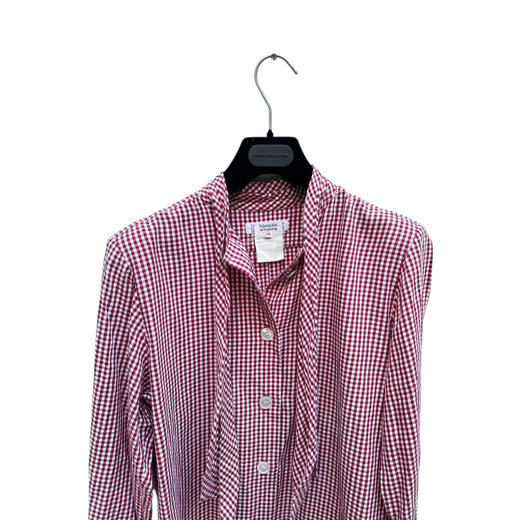 Vintage 1980s Red Checkered Shirt