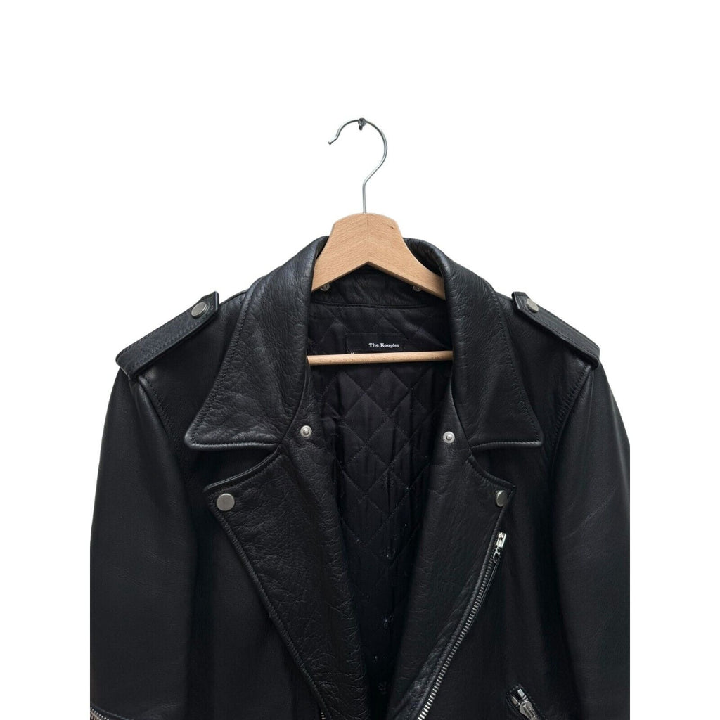 Black Leather Biker Jacket