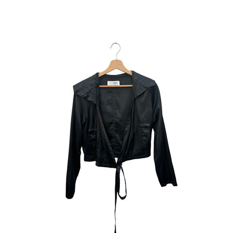 SS 2008 Black « Lining » Viscose Jacket