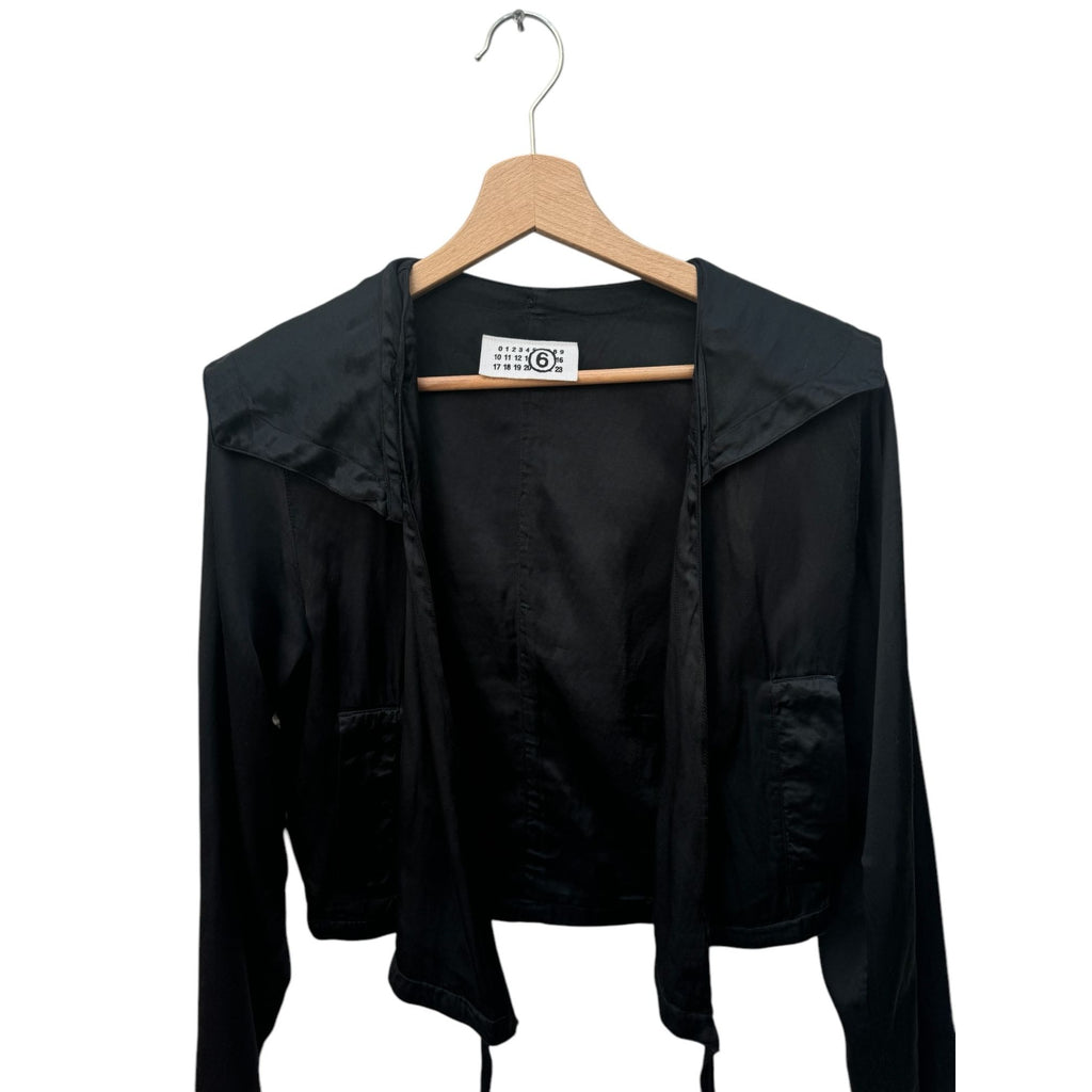 SS 2008 Black « Lining » Viscose Jacket