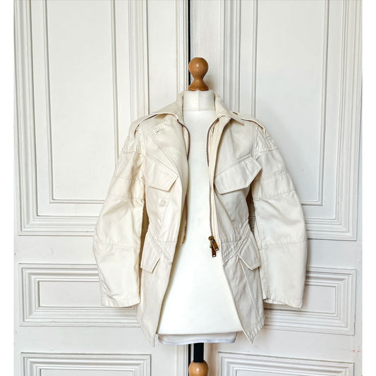 Phoebe Philo Resort 2010 Ecru Cotton Sculptural Jacket 