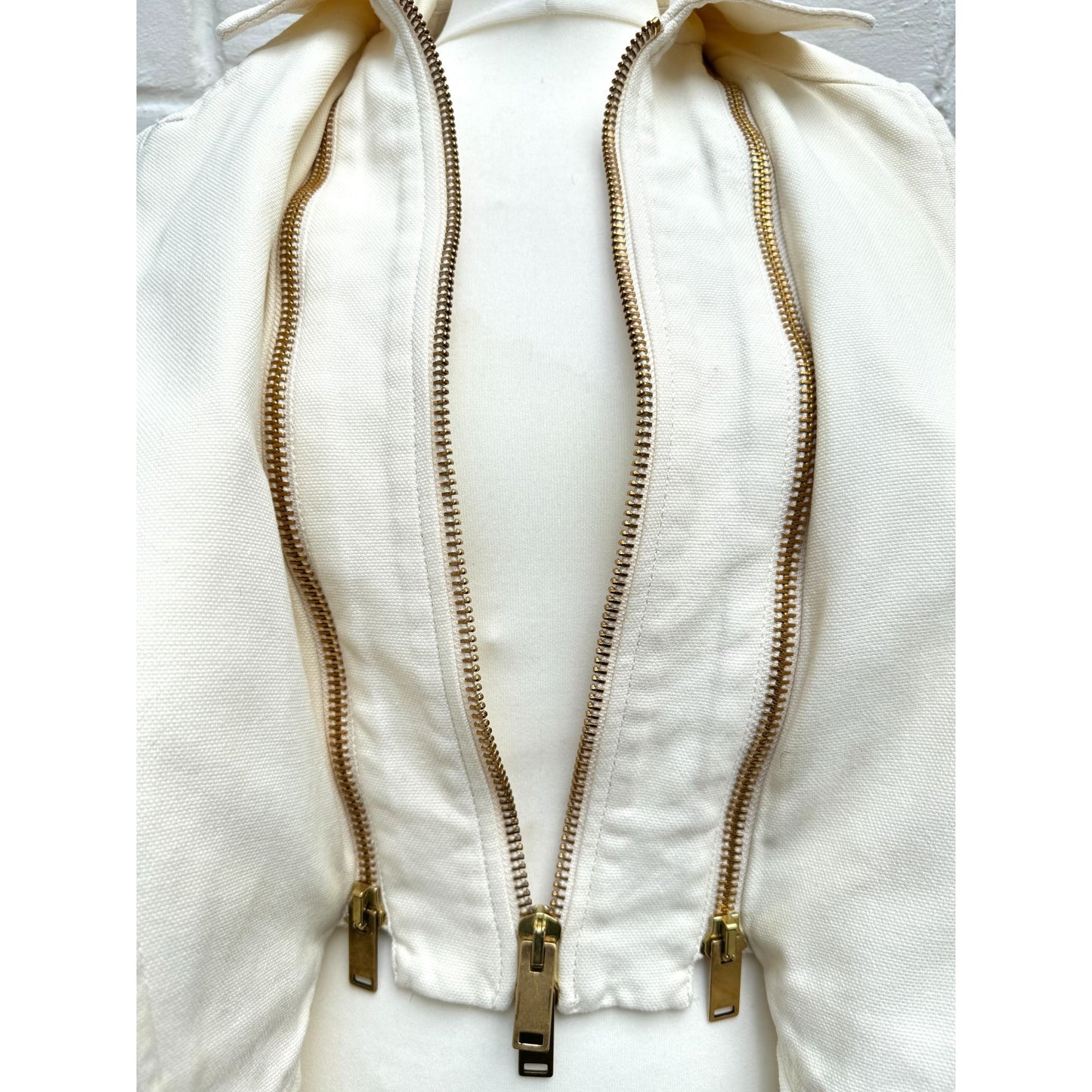 Phoebe Philo Resort 2010 Ecru Cotton Sculptural Jacket 