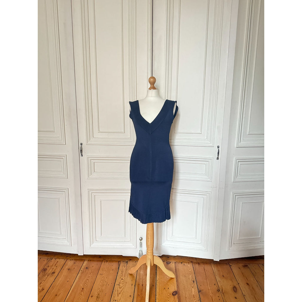 Spring/Summer 1990 Navy Dress