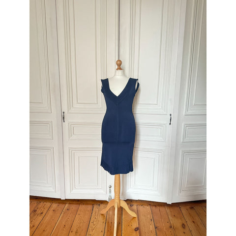 Spring/Summer 1990 Navy Dress