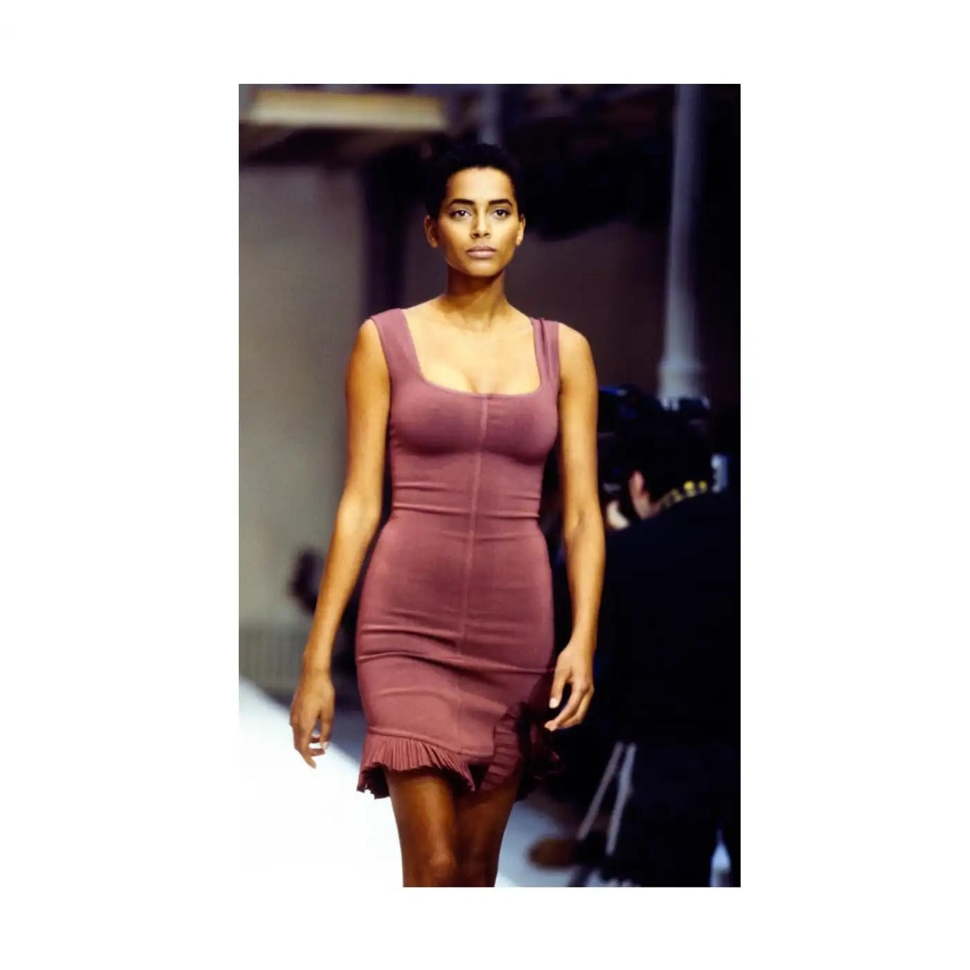 Spring/Summer 1990 Navy Dress