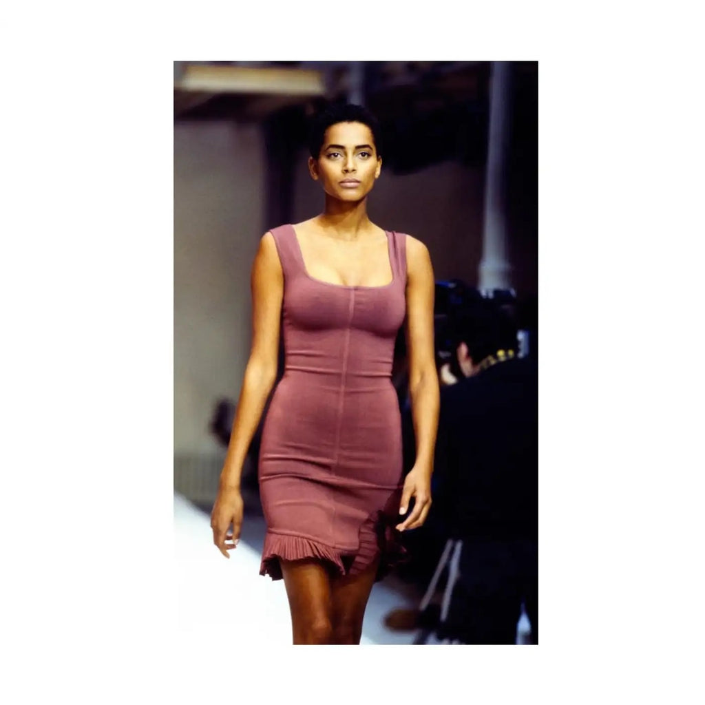 Spring/Summer 1990 Navy Dress