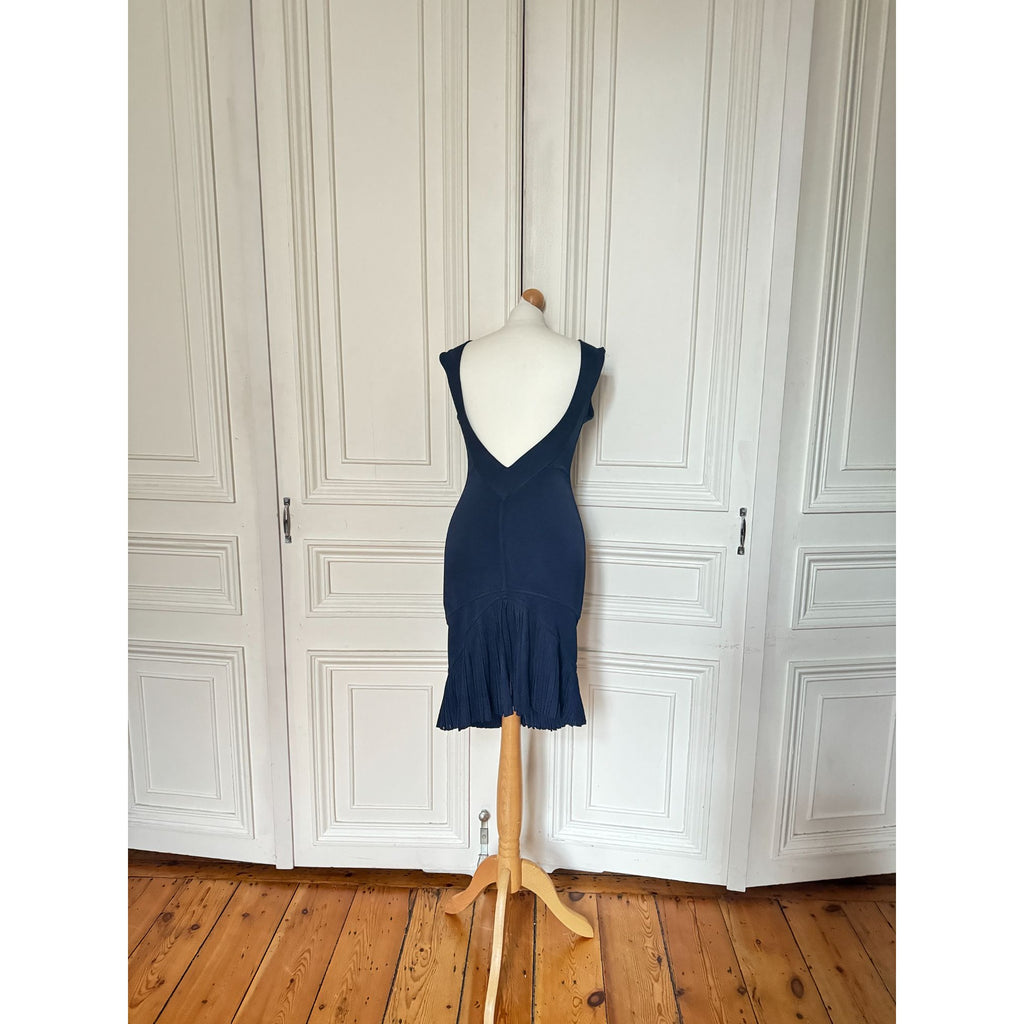 Spring/Summer 1990 Navy Dress