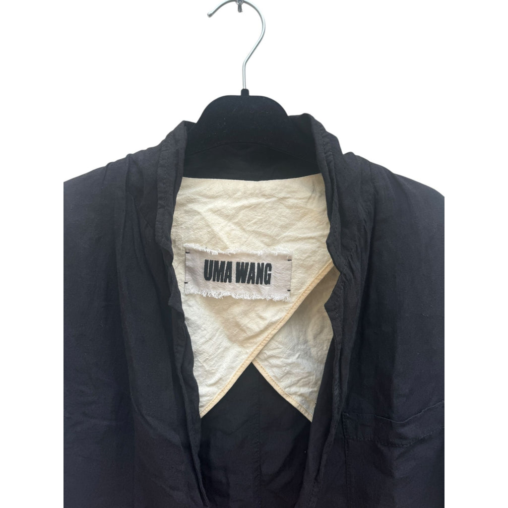 Black Linen Blazer Jacket