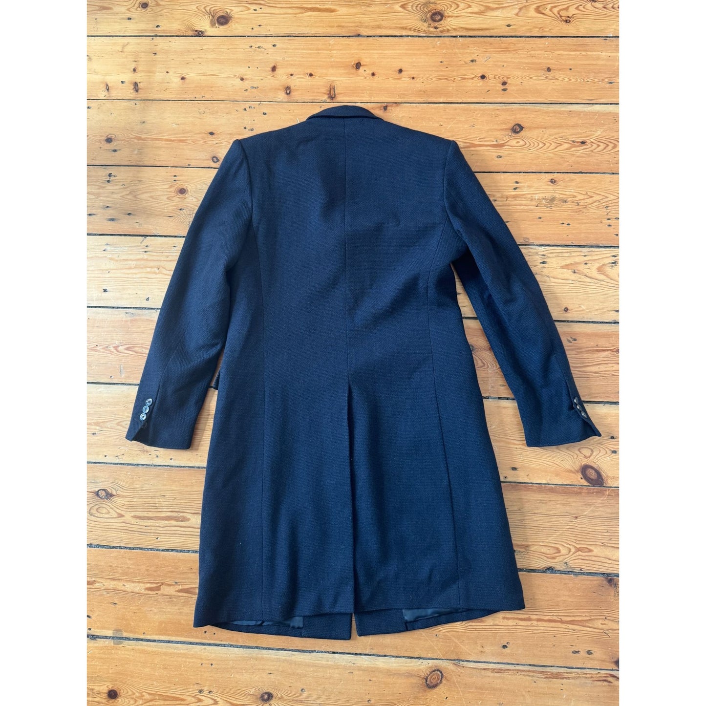 FW 2009 Navy Wool Coat 