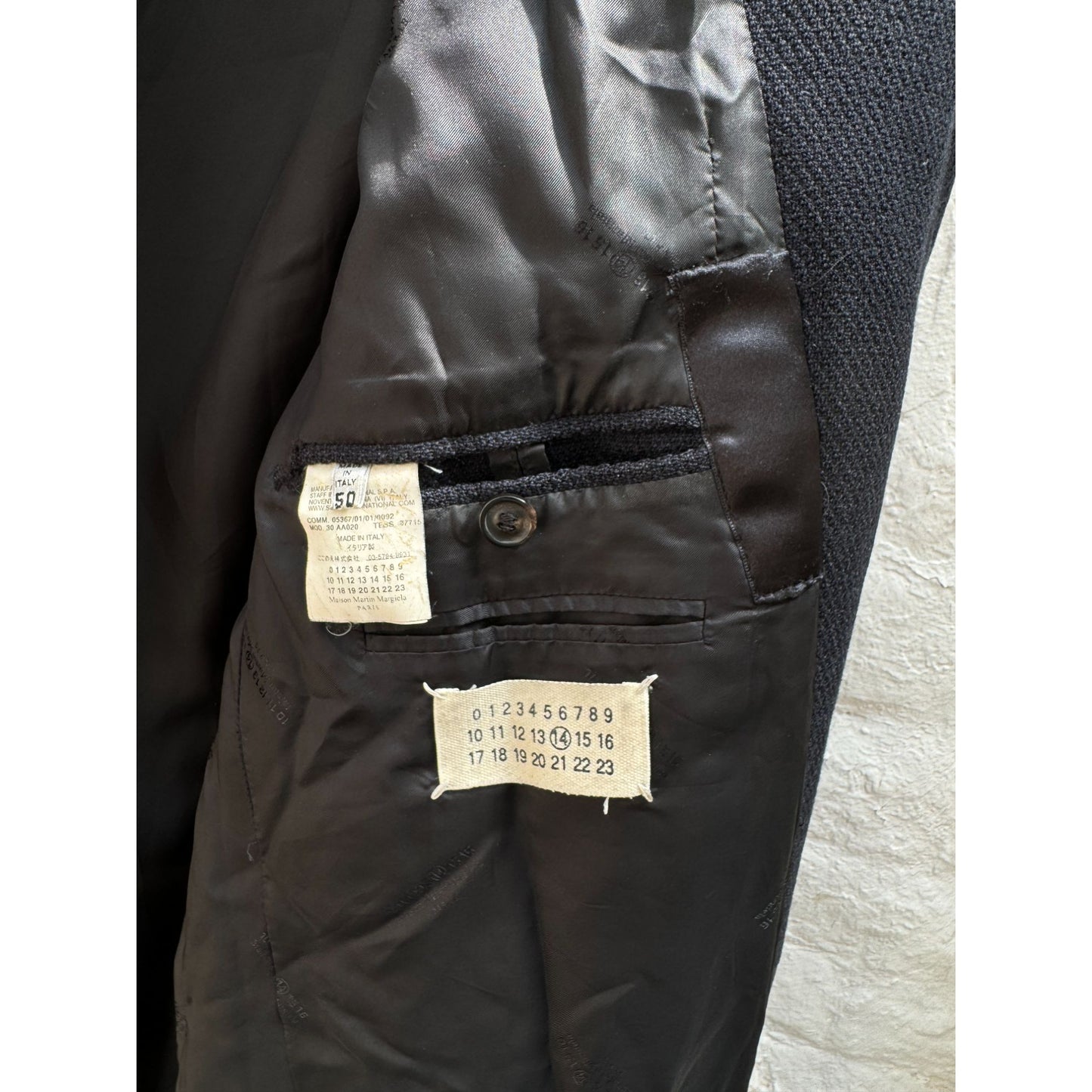 FW 2009 Navy Wool Coat 