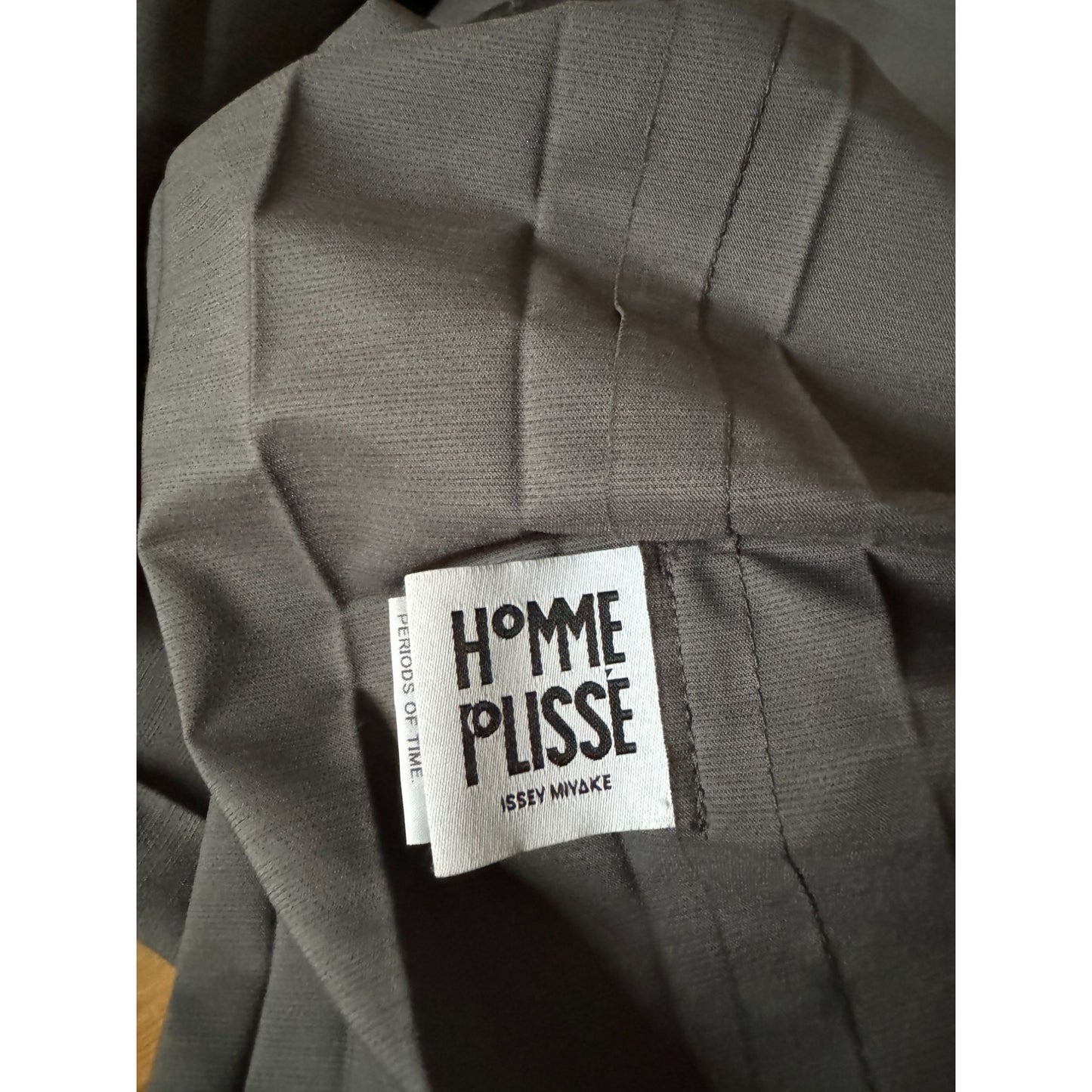 Pleats Please Coat Grey