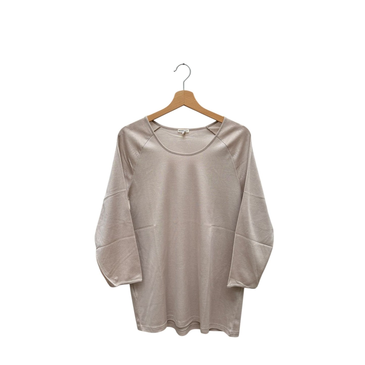 Martin Margiela Grey Long-Sleeve Knit Top