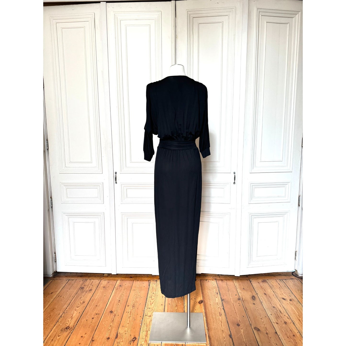 Spring/Summer 2011 Sculptural Black Viscose Dress