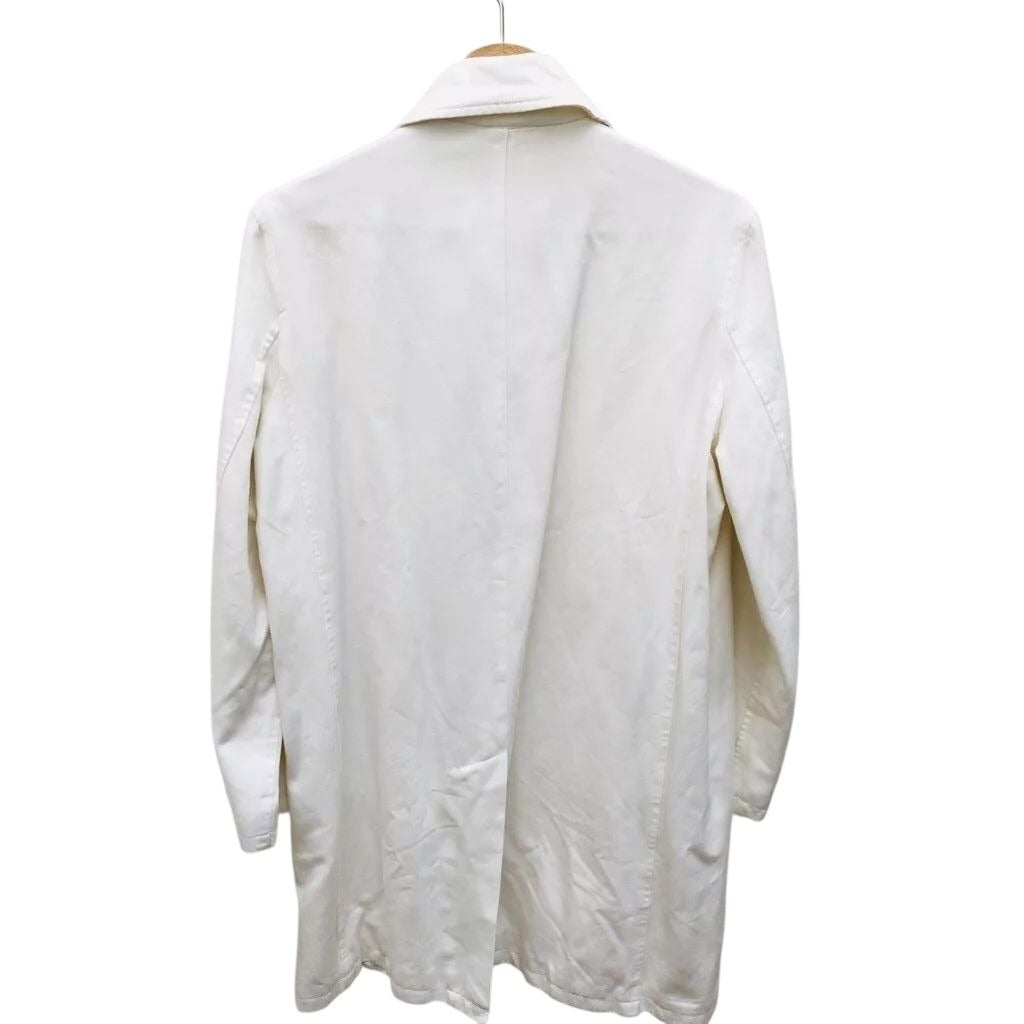 Ivory White Mackintosh Coat