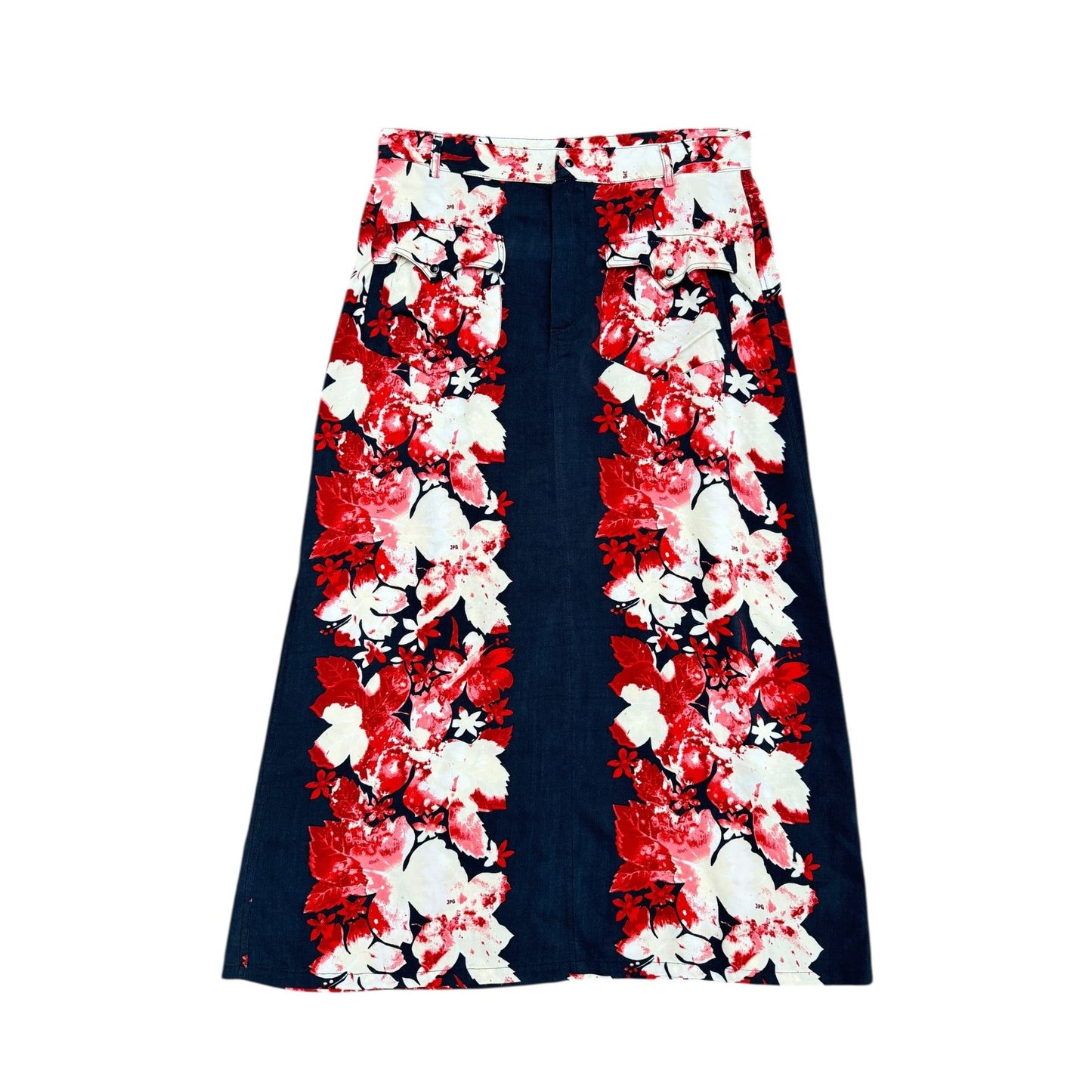 Vintage Floral Maxi Skirt