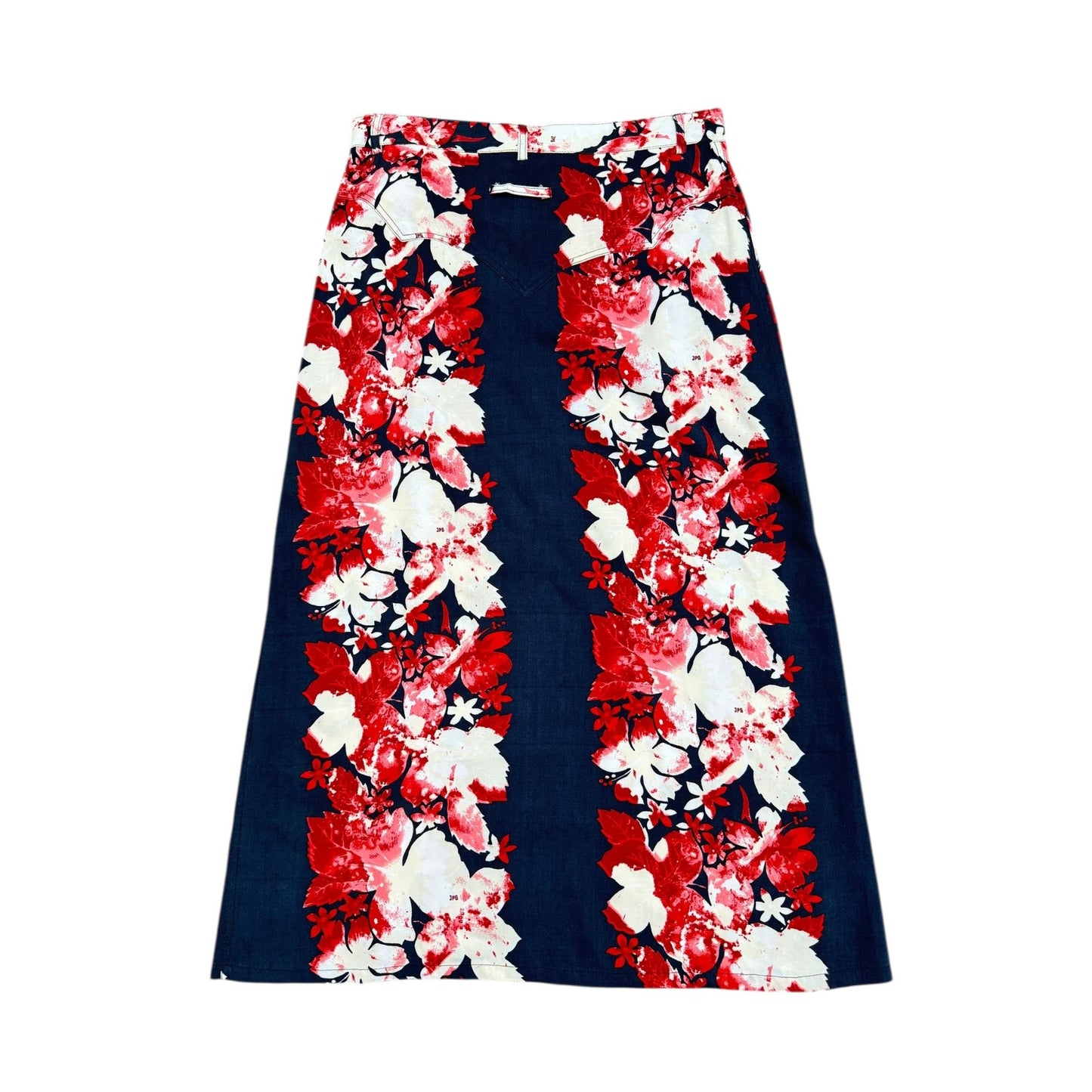 Vintage Floral Maxi Skirt