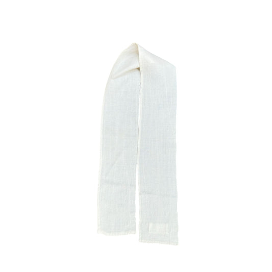 Ecru Wool Scarf Line 14