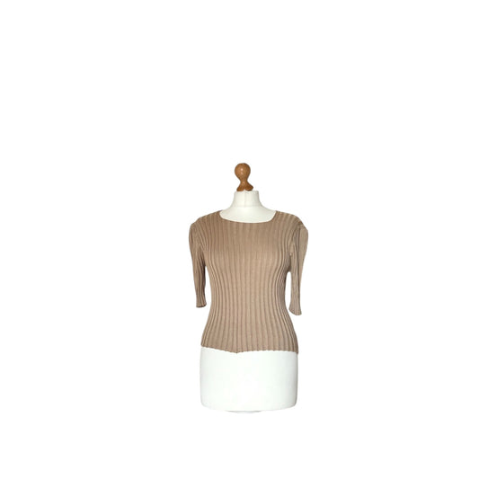 FW 1994 Puff Sleeve Sweater Reproduction of a series of old garments