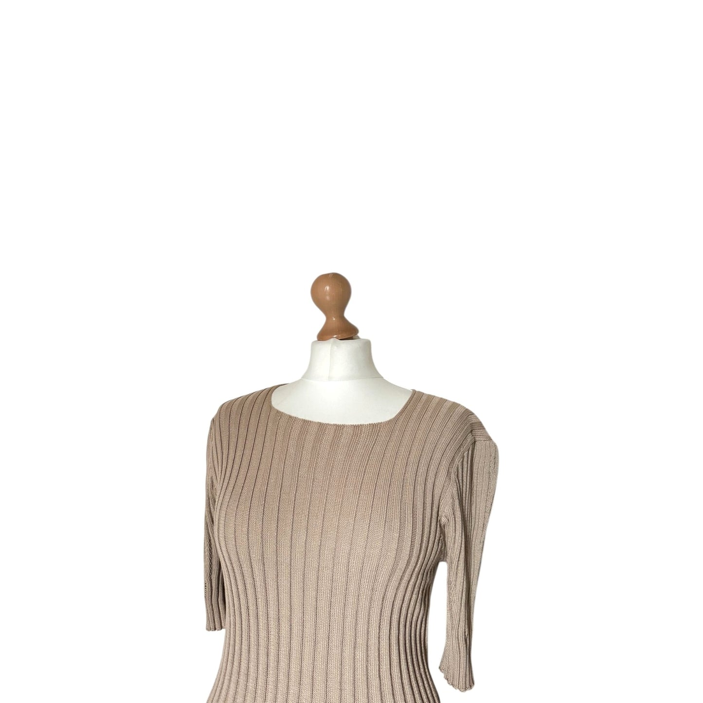 FW 1994 Puff Sleeve Sweater Reproduction of a series of old garments